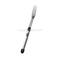 4 PCS Stainless Steel BBQ เครื่องมือ ชุดภาชนะ